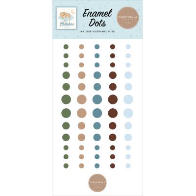 Carta Bella Little Lullabies Baby Boy - Enamel Dots
