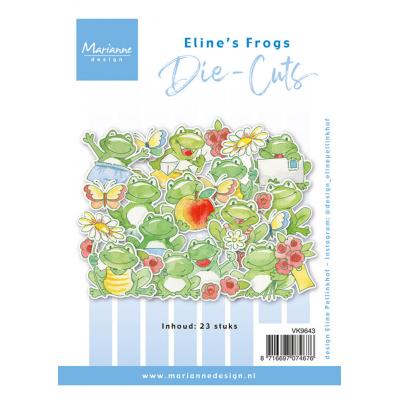 Marianne Design Die-Cuts Eline's Frogs