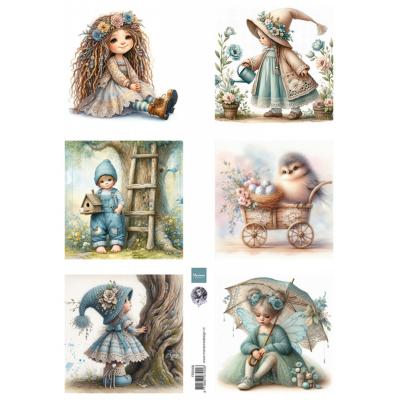 Marianne Design Decoupage Sheet A4 - Dreamy Spring