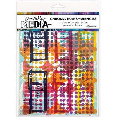 Ranger Dina Wakley MEdia Chroma Transparencies Grunge Specimens
