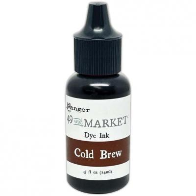 Ranger 49 & Market Dye Ink Re-Inkers - Cold Brew