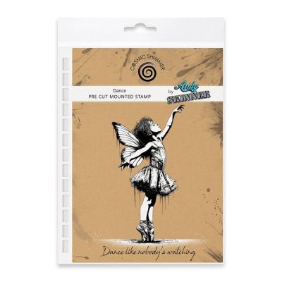 Katy Sue Designs Andy Skinner Pre Cut Rubber Stamps - Dance