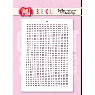 Craft & You Stencil - Grid