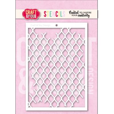 Craft & You Stencil - Mesh