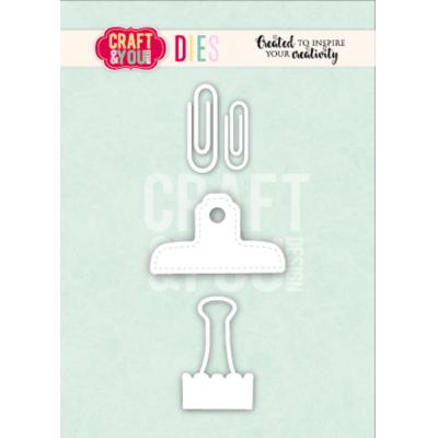 Craft & You Cutting Dies - Clip Set 2