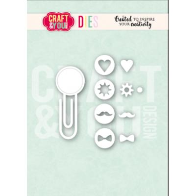 Craft & You Cutting Dies - Clip Set 1
