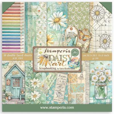 Stamperia Daisy Art Paper Pack