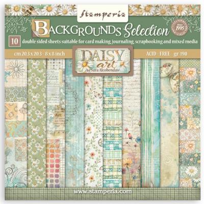 Stamperia Daisy Art Maxi Background Selection
