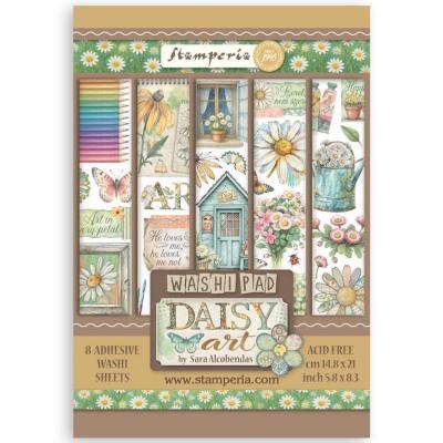 Stamperia Daisy Art Washi Pad