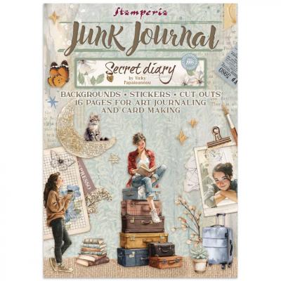 Stamperia Secret Diary Junk Journal