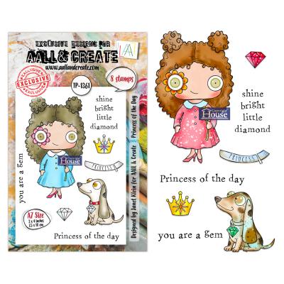 Aall and Create Stempel - Princess of the Day
