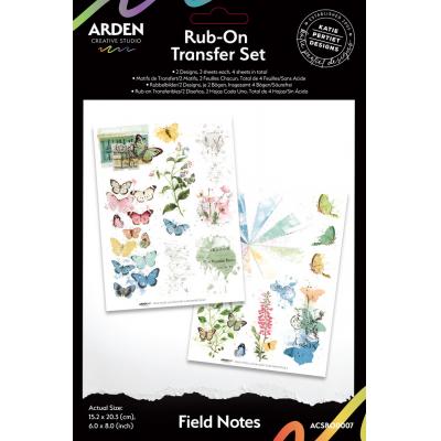 Arden Creative Studio Field Notes - Rub-On Transfer Set