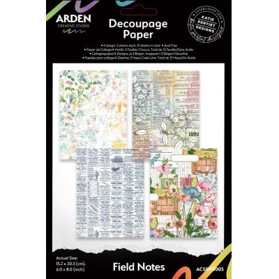 Arden Creative Studio Field Notes - Decoupage Paper