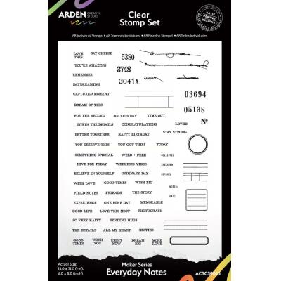 Arden Creative Studio Maker Series Stempel - Everyday Notes