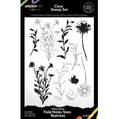 Arden Creative Studio Maker Series Stempel - Field Notes Stem Sketches