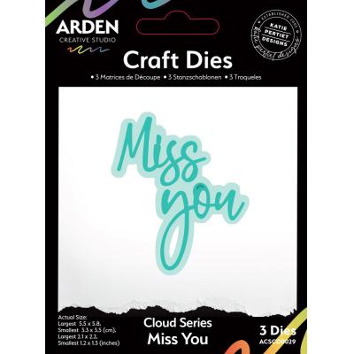 Arden Creative Studio Sentiment Cloud Dies - Miss You