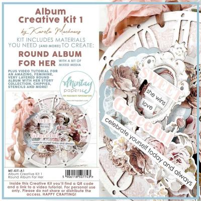Mintay Creative Kit 1 Album - Round Album For Her