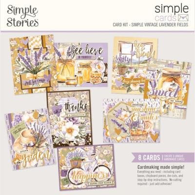 Simple Stories Simple Vintage Lavender Fields - Simple Cards Kit