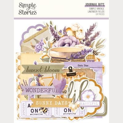 Simple Stories Simple Vintage Lavender Fields - Journal Bits