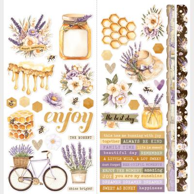 Simple Stories Simple Vintage Lavender Fields - Cardstock Stickers Icons