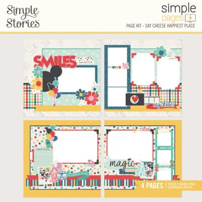 Simple Stories Say Cheese Happiest Place - Simple Pages Kit
