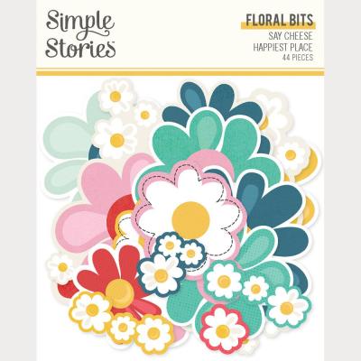 Simple Stories Say Cheese Happiest Place - Floral Bits