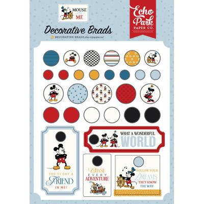 Echo Park Mouse And Me - Decorative Brads