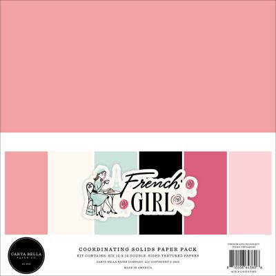 Carta Bella French Girl - Coordinating Solids