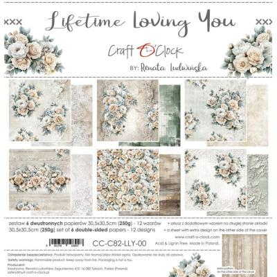 Craft O'Clock Lifetime Loving You - Paper Set