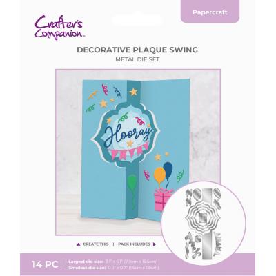 Crafters Companion Cutting Dies - Decorative Plaque Swing