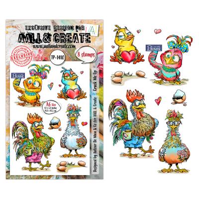Aall and Create Pun & Paws Stempel - Crack Me Up