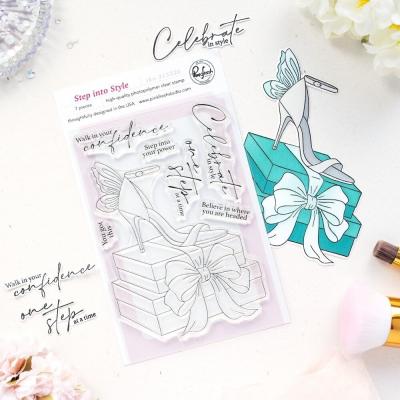 Pinkfresh Studio The Couture Edit Stempel - Step Into Style
