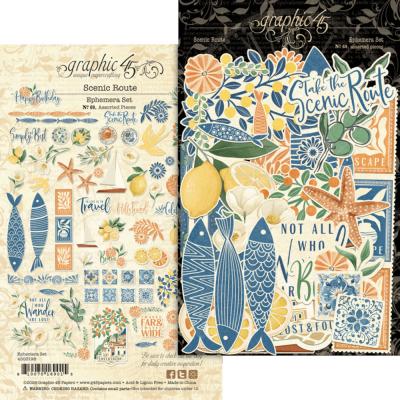 Graphic 45 Scenic Route - Ephemera