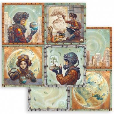 Stamperia A New Beginning Designpapier - 4 Cards