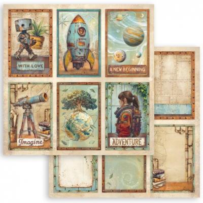 Stamperia A New Beginning Designpapier - 6 Cards