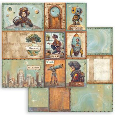 Stamperia A New Beginning Designpapier - Mixed Cards