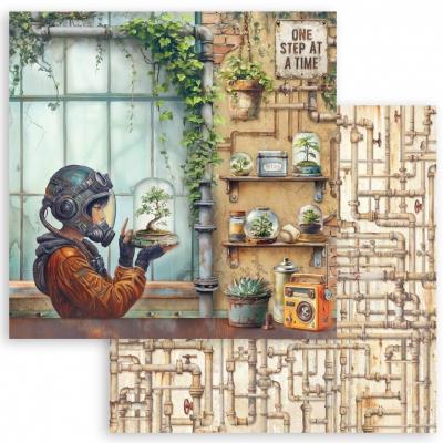 Stamperia A New Beginning Designpapier - Terrarium