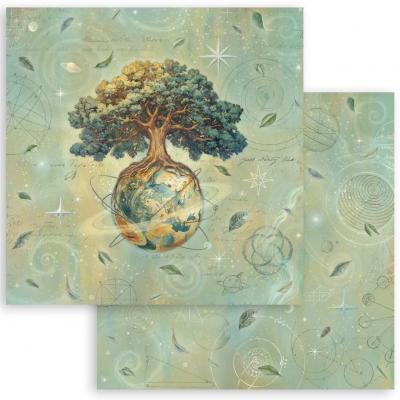 Stamperia A New Beginning Designpapier - The World Tree