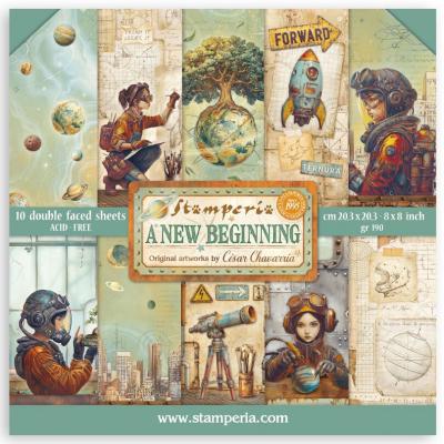 Stamperia A New Beginning - Paper Pack