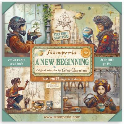 Stamperia A New Beginning - Maxi Paper Pack