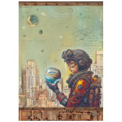 Stamperia A New Beginning Rice Paper - Save The Planet