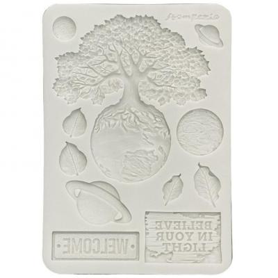Stamperia A New Beginning Silicon Mould - Planets