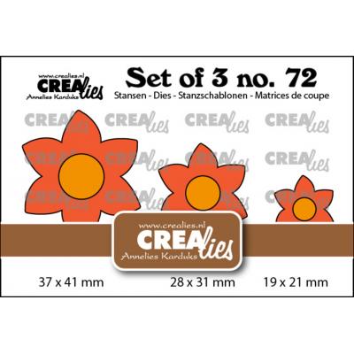 Crealies Cutting Dies - Flowers 29