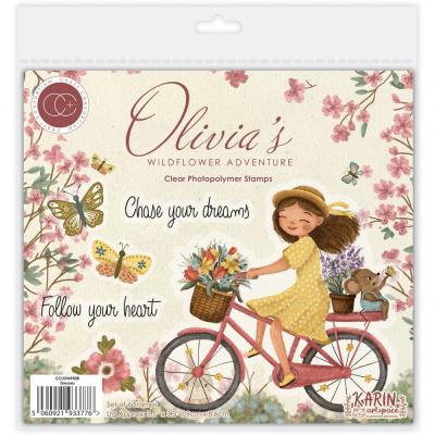 Craft Consortium Olivia's Wildflower Adventures Stempel - Dreams