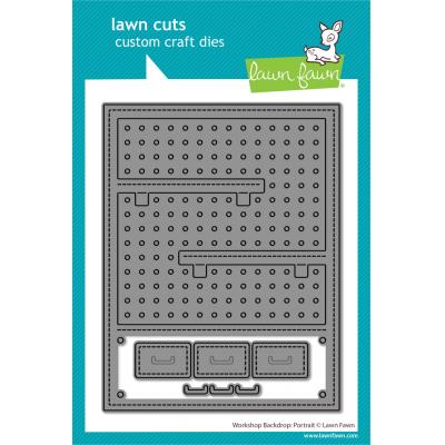 Lawn Fawn Lawn Cuts - Workshop Backdrop: Portrait
