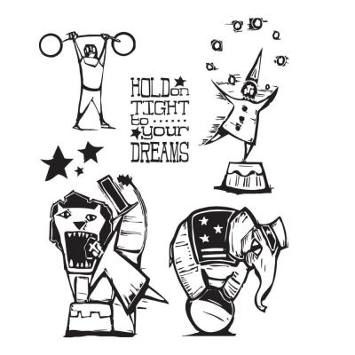 Stampers Anonymous Tim Holtz Stempel - Big Top