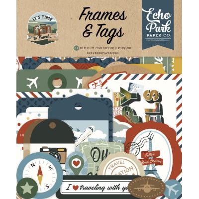 Echo Park It's Time To Travel - Frames & Tags