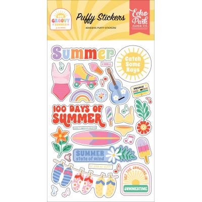 Echo Park Our Groovy Summer - Puffy Stickers
