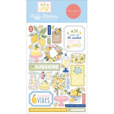 Carta Bella Lemonade - Puffy Stickers