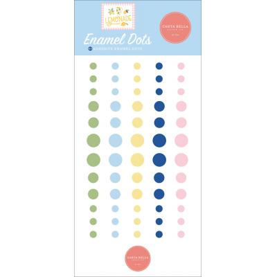 Carta Bella Lemonade - Enamel Dots